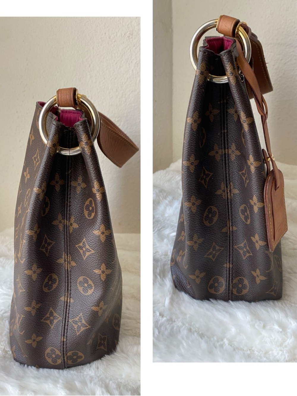 ❤️ Louis Vuitton Monogram Graceful PM Pivoine - Picture 10 of 17